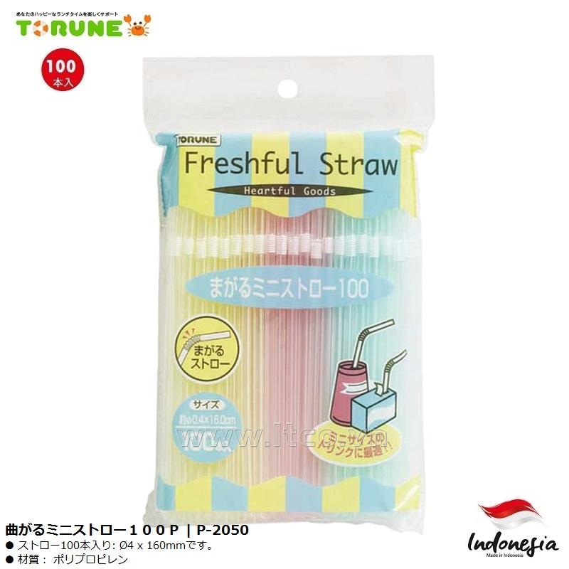 Set 100 ống hút mini Torune Freshful Ø4x160mm