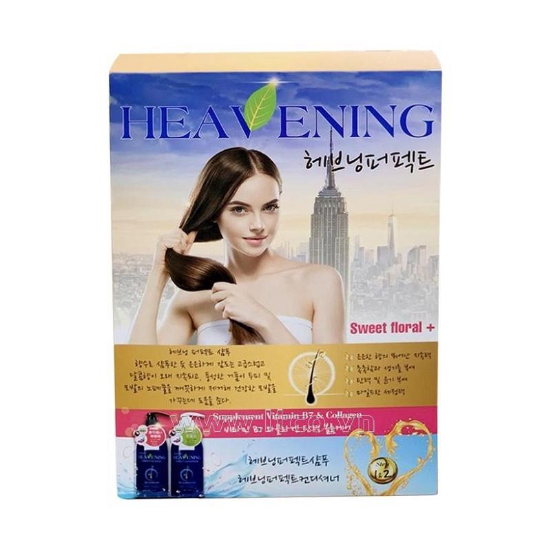 Bộ chăm sóc tóc Dầu Gội & Dầu Xả dưỡng chất suôn mượt Heavening Perfect