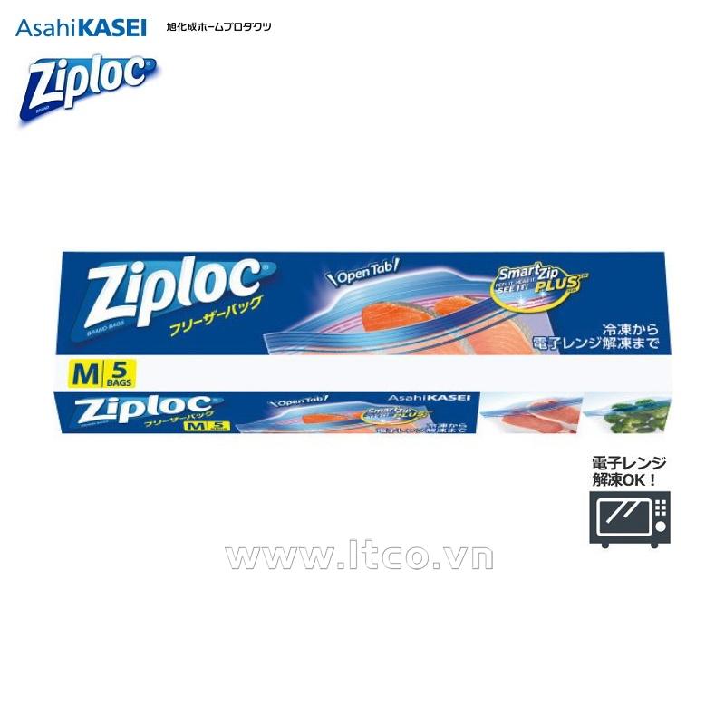 Hộp 5 túi Ziplock cao cấp - Size M
