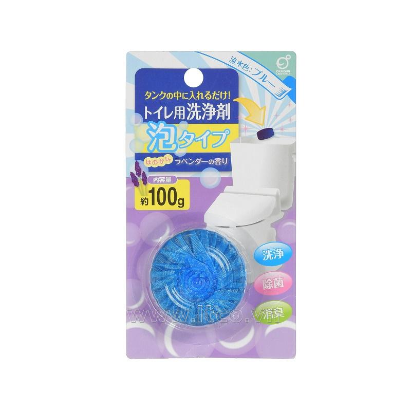 Viên thả bồn cầu diệt khuẩn, hương Lavender - 1 viên 100g/ vỉ