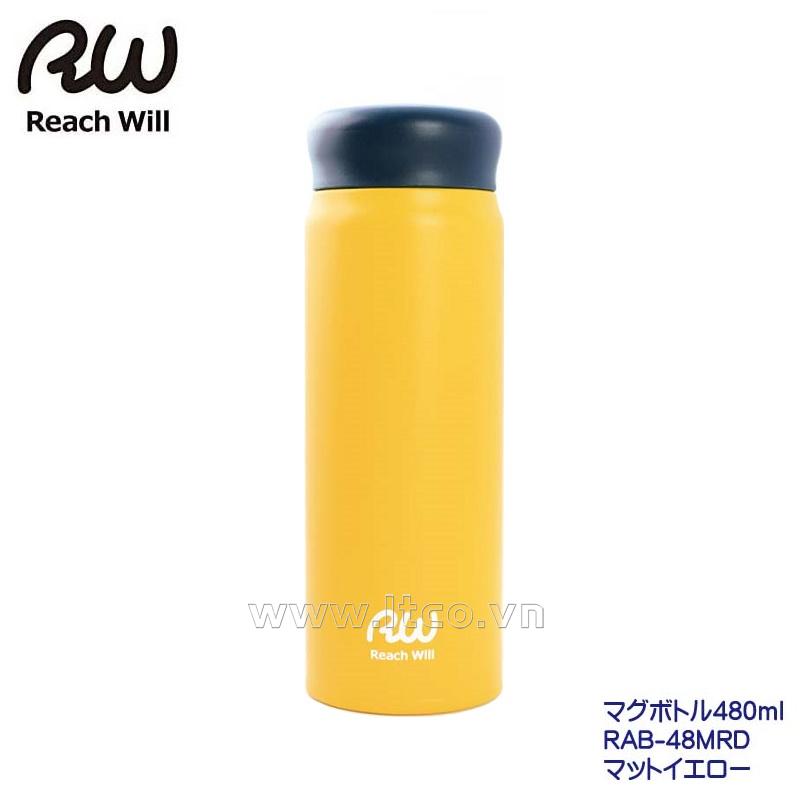 Bình giữ nhiệt Reach Will 480ml - Màu vàng