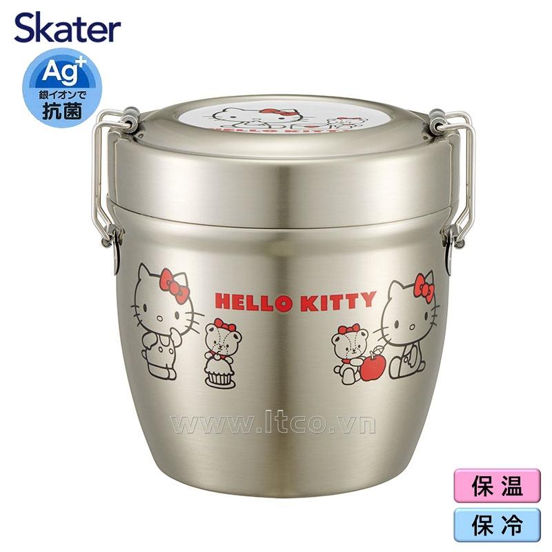 Camen inox giữ nhiệt kháng khuẩn Ag+ Skarter 570ml - Hello Kitty