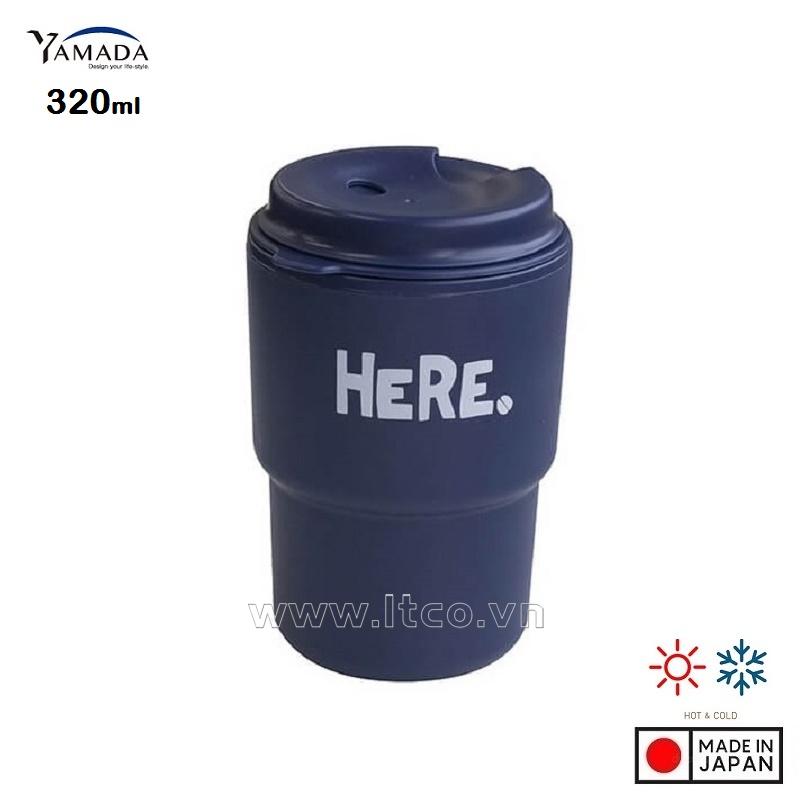 Cốc giữ nhiệt có nắp xoay Here 320ml - Màu Navy