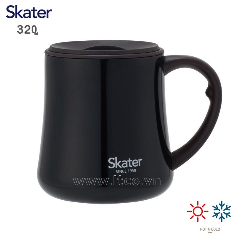 Ly giữ nhiệt nắp trượt Skater 320ml - Màu đen