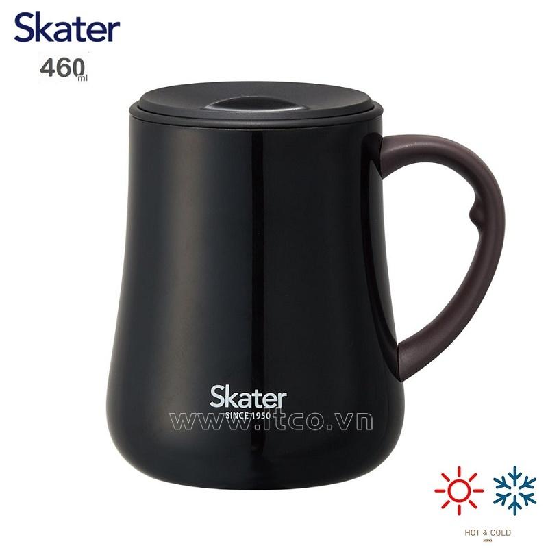 Ly giữ nhiệt nắp trượt Skater 460ml - Màu đen