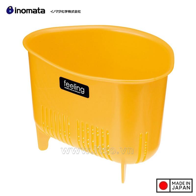 Rổ góc màu vàng