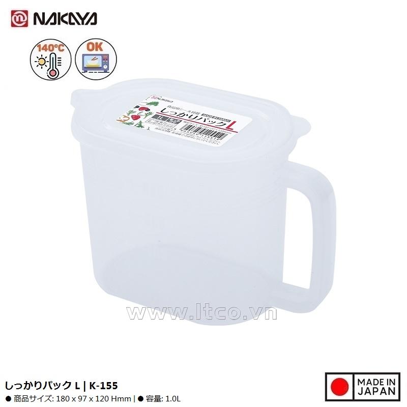 Hộp đựng thực phẩm có tay cầm Nakaya Pack L 1.0L