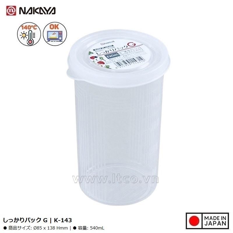 Hộp đựng thực phẩm Nakaya Pack G 540ml