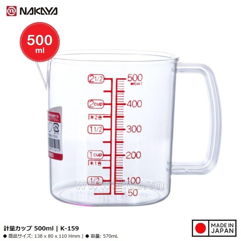 Ca đo lường đa năng Nakaya 500ml