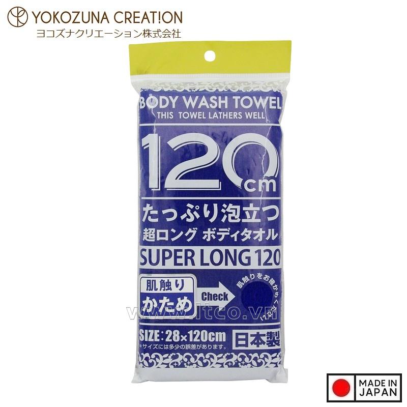 Khăn tắm tạo bọt Yokozuna Creation 28x120cm - Hard