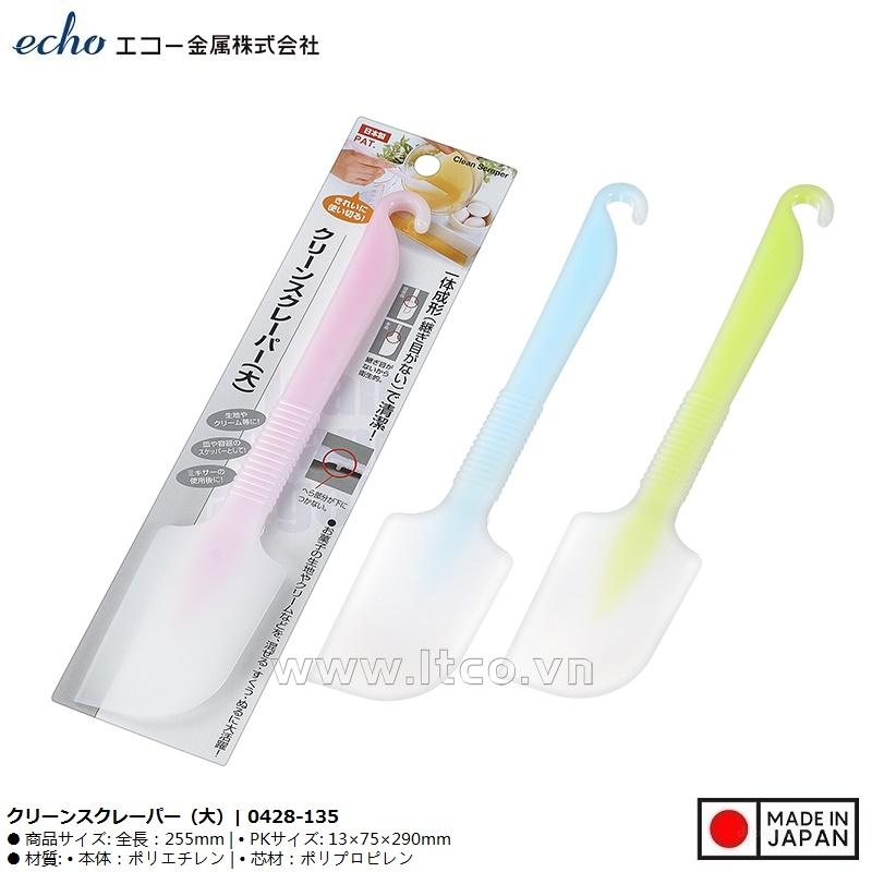 Thìa silicon trộn bột làm bánh Echo 29cm