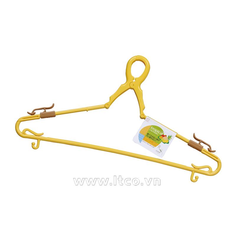 Móc treo quần áo khóa Clamp-On trượt vai ngắn