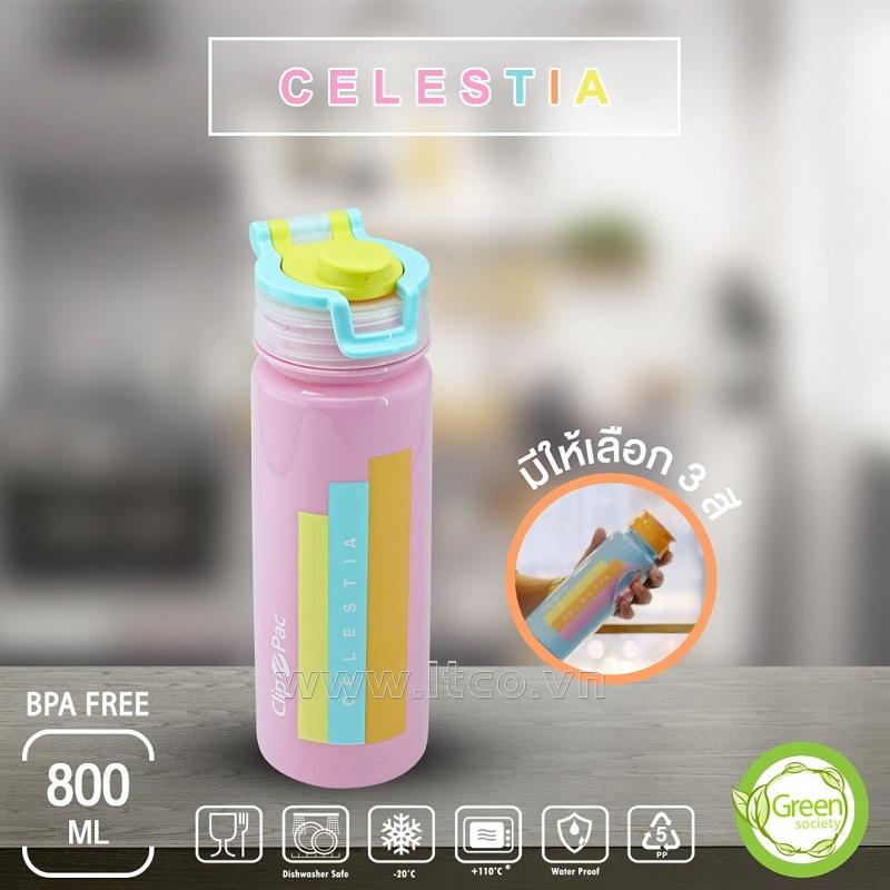 Bình nước nhựa Celestia 800ml