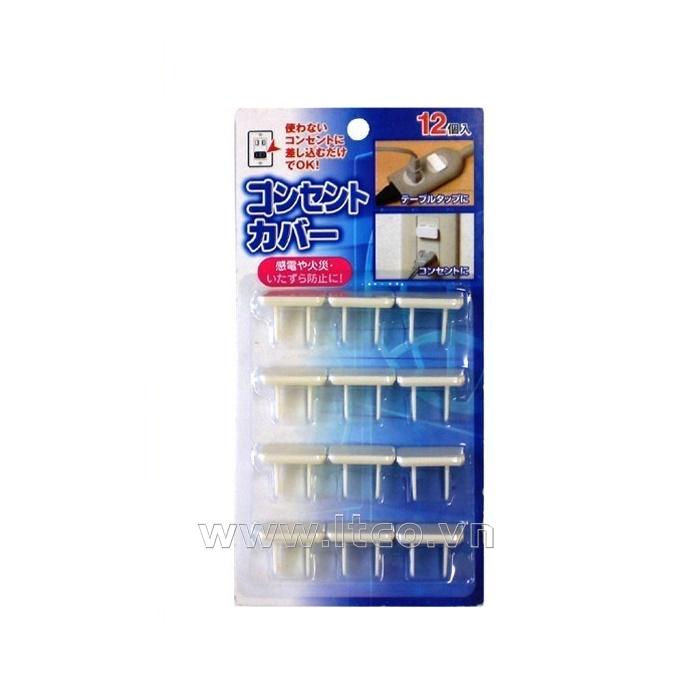 Bộ 12 kít bịt ổ cắm điện an toàn cho bé