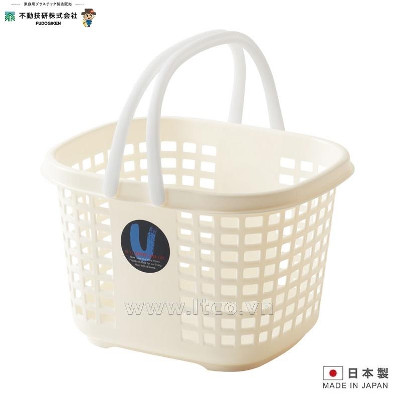 Giỏ xách chữ U Fudo Giken - Màu be