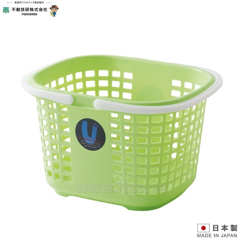 Giỏ xách chữ U Fudo Giken - Màu xanh lá