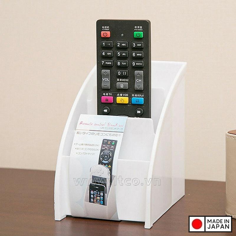 Khay đựng điều khiển/ remote 3 ngăn Yamada - Màu trắng