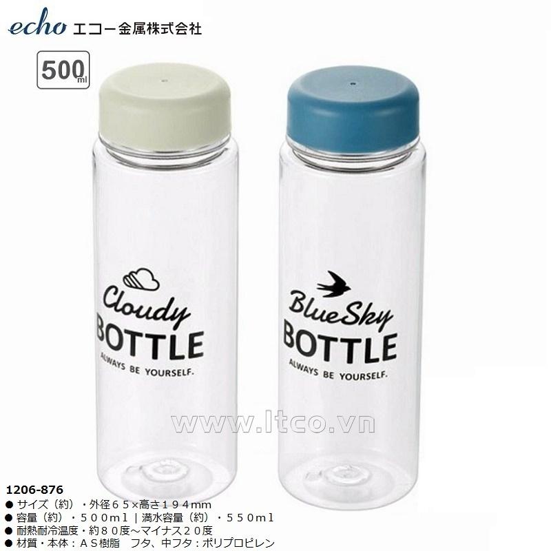 Bình nước Echo Cloudy | Blue Sky Bottle 500ml