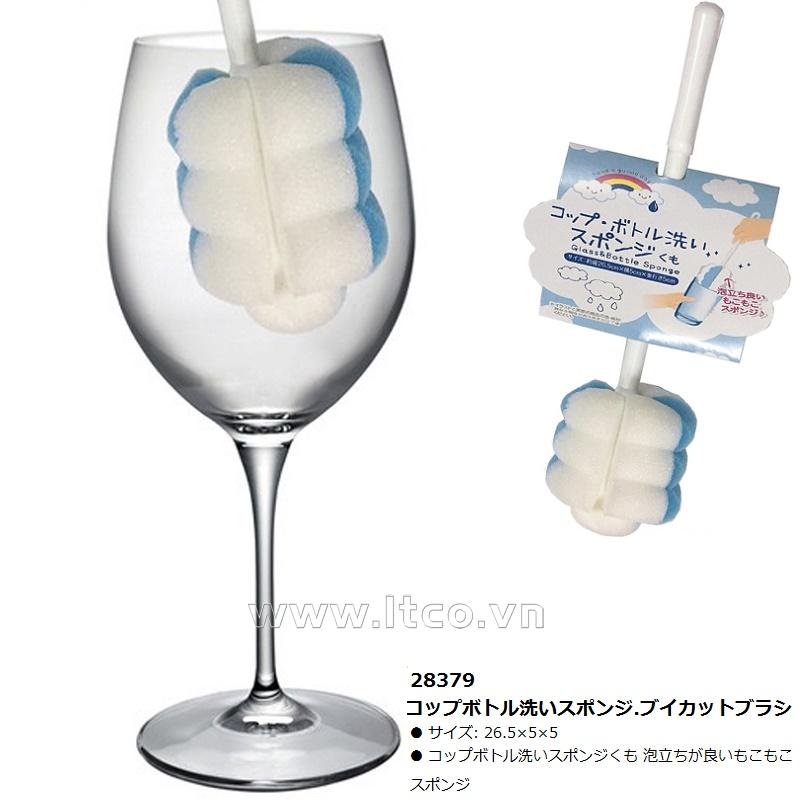 Dụng cụ rửa cốc, chai lọ có đầu mut