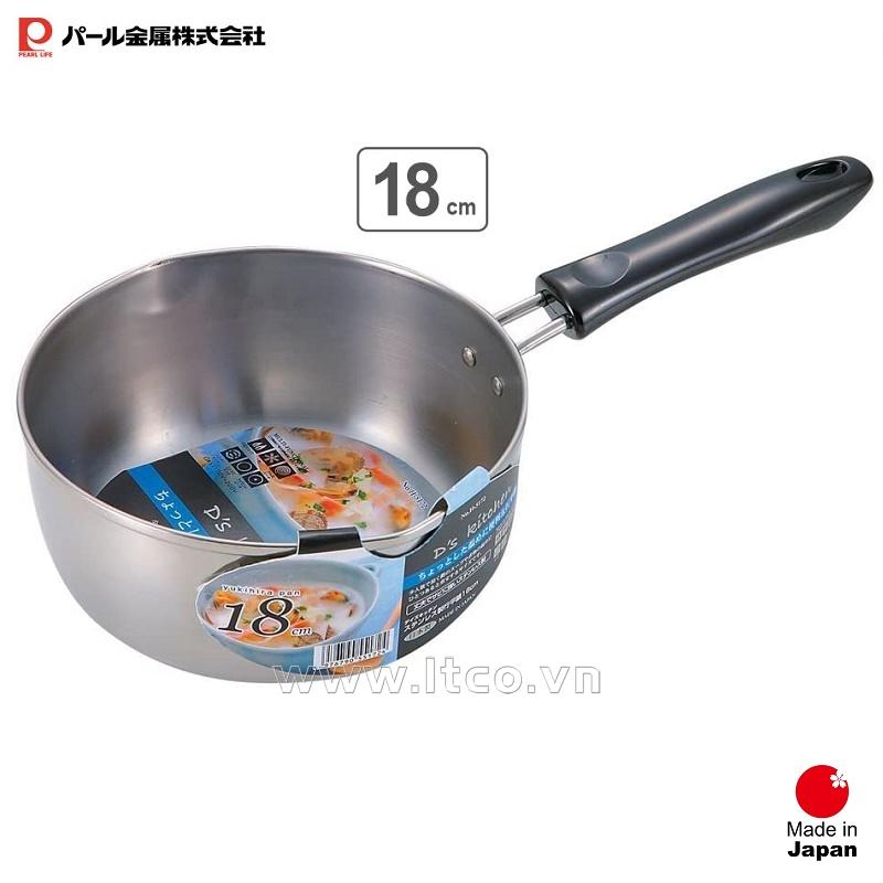 Nồi quánh inox Pearl Metal Ø18cm