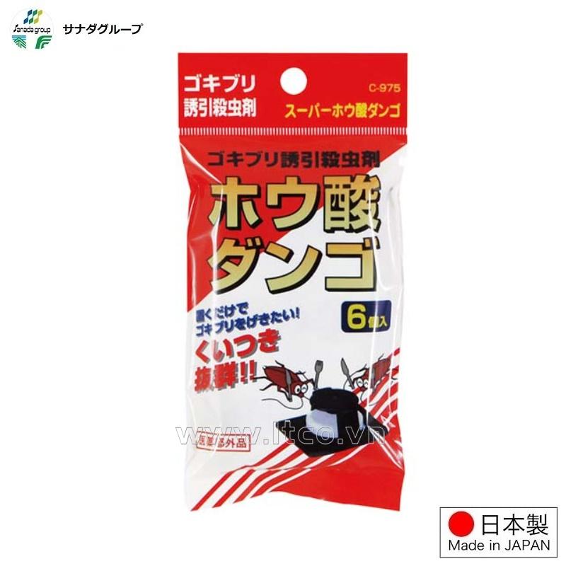 Set 06 viên diệt gián Acid Boric Dango 4g