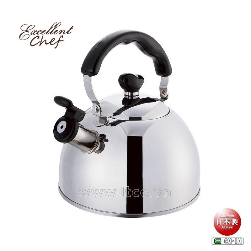 Ấm đun nước bếp từ Excellent 2.5L - Có còi báo sôi