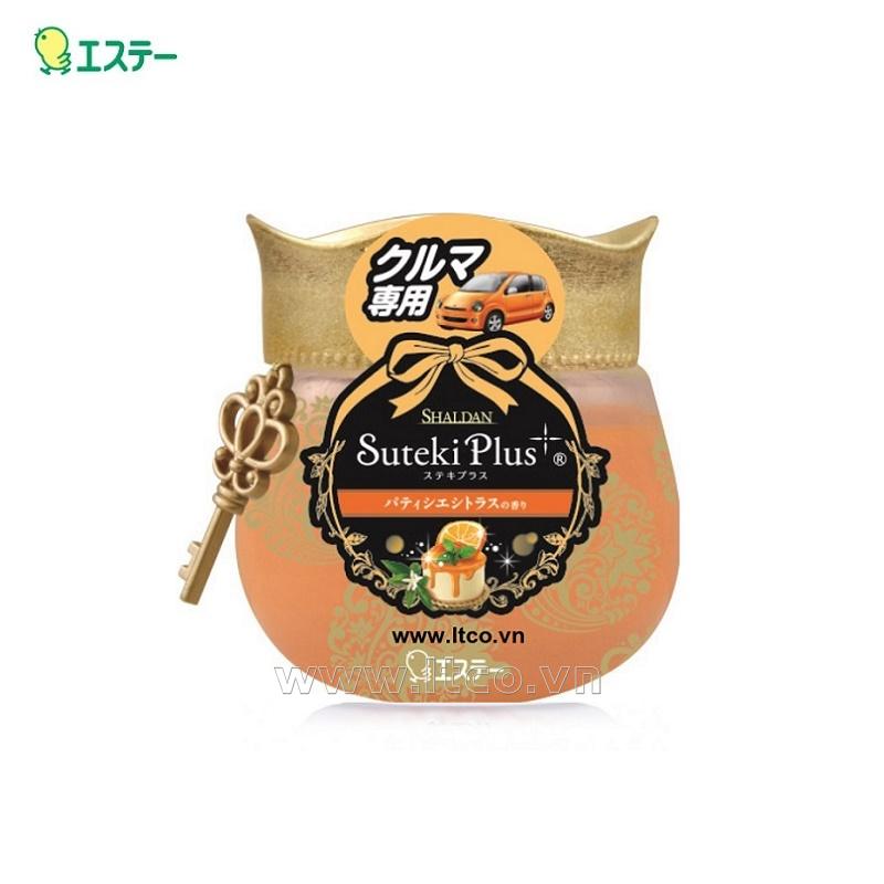 Hộp sáp thơm Suteki Plus 90g - hương chanh