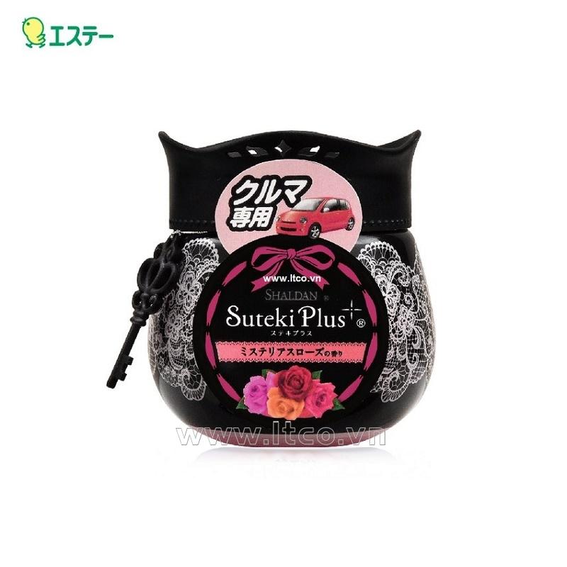 Hộp sáp thơm Suteki Plus 90g - hương hoa hồng