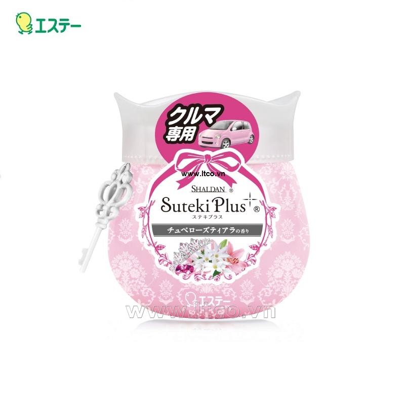 Hộp sáp thơm Suteki Plus 90g - hương hoa huệ
