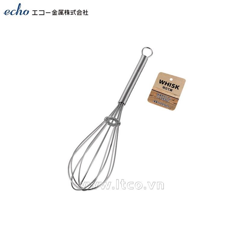 Dụng cụ đánh trứng inox Echo 215mm - SL