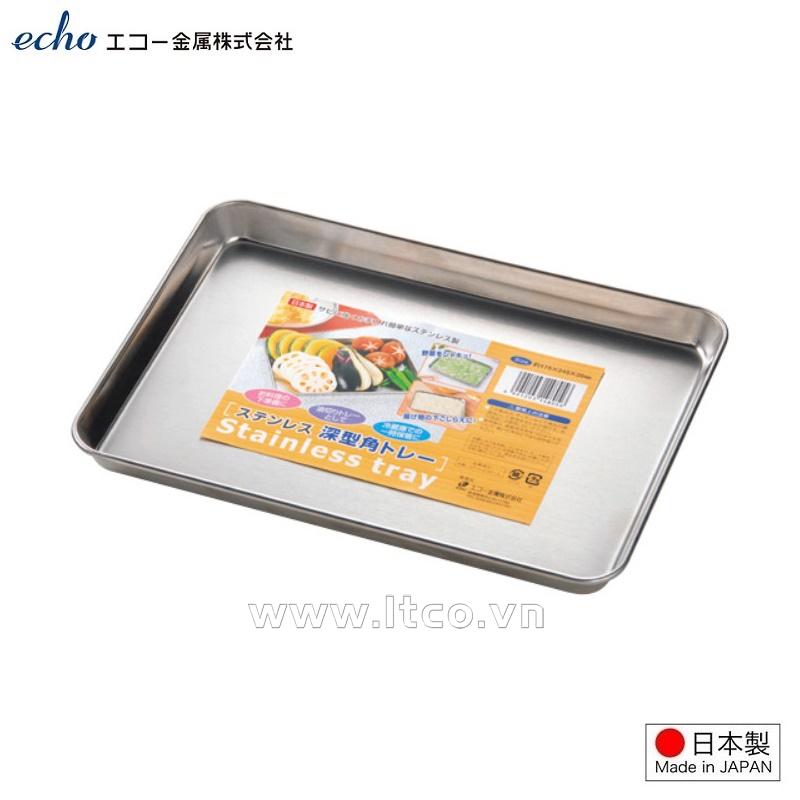 Khay inox đa năng nhà bếp Echo Metal 245mm