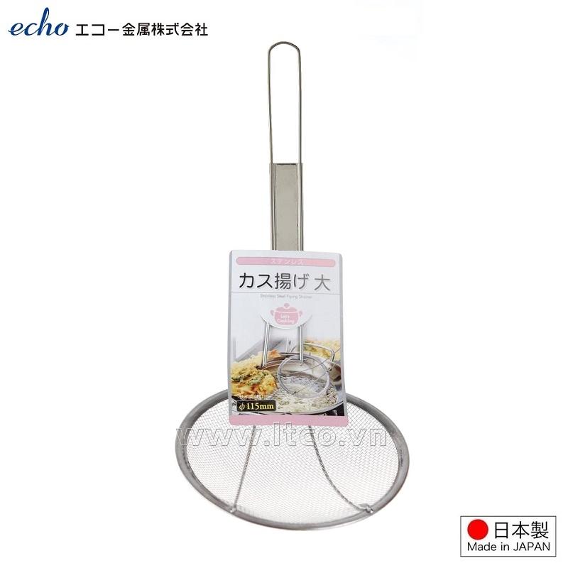 Muôi vớt/ nhúng inox Echo đáy cạn Ø115mm