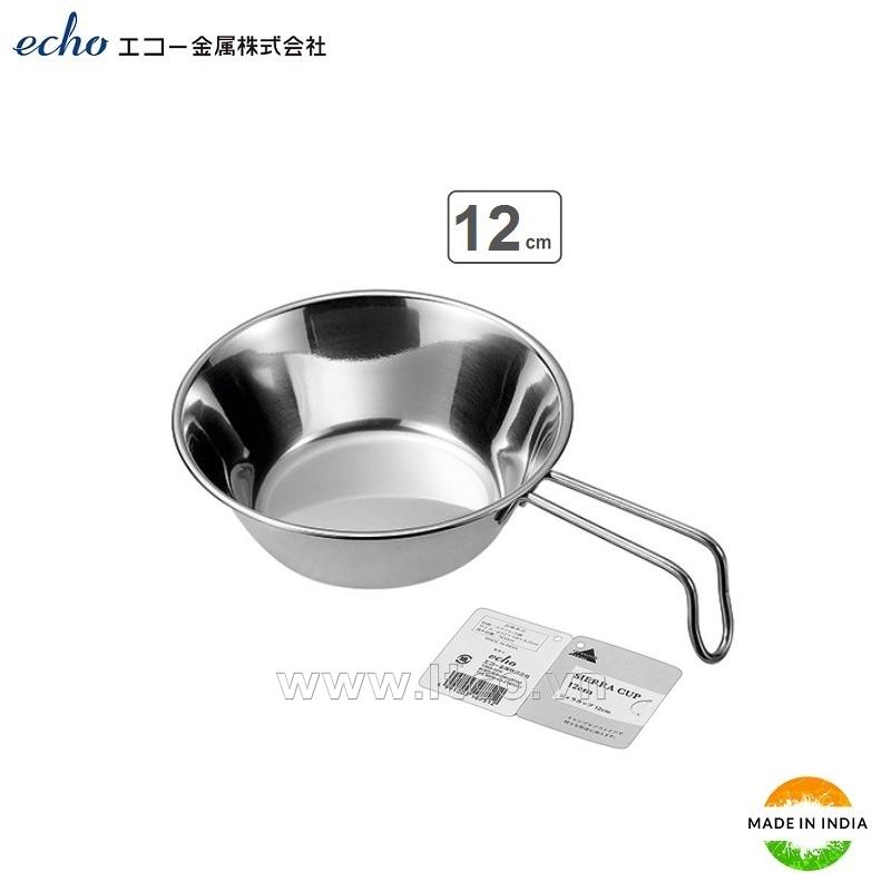 Tô inox có tay cầm Echo Metal Ø12cm