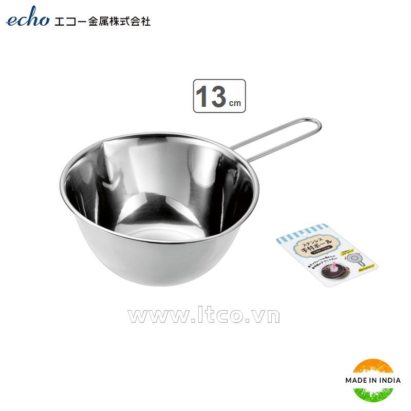 Tô inox có tay cầm Echo Metal Ø13cm