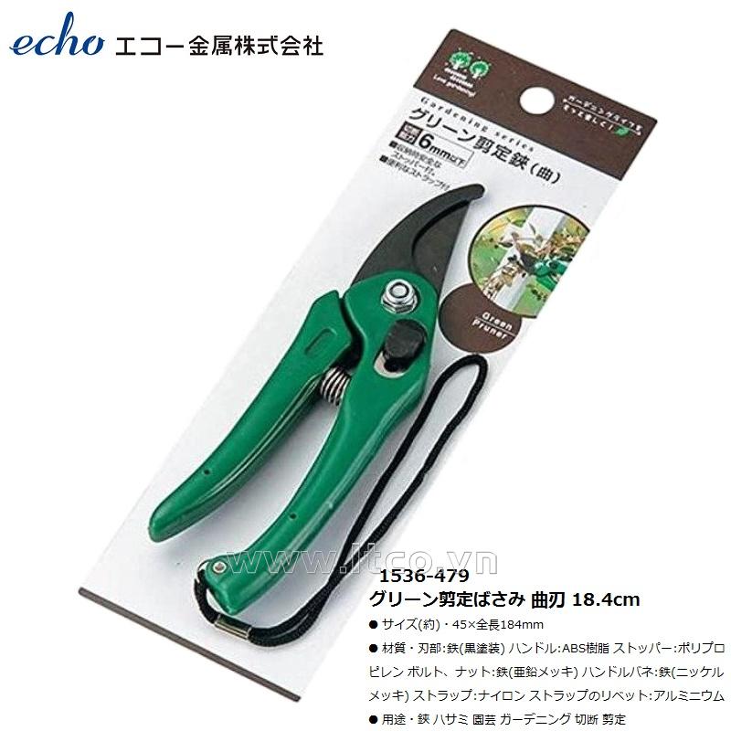 Kéo cắt tỉa cành cây Echo Metal 185-40mm