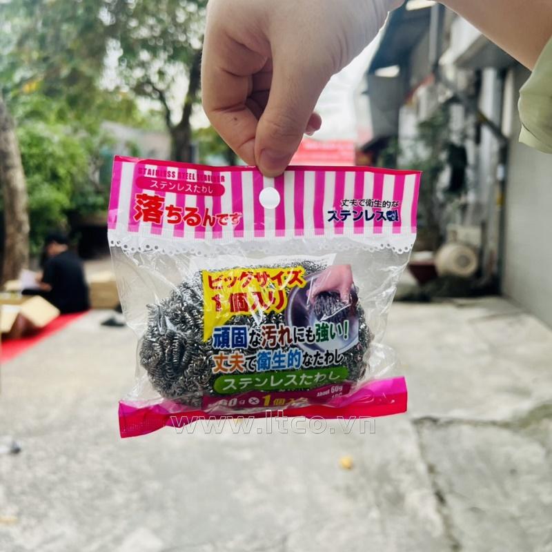 Miếng thép cọ xoong nồi Twashi Scrub 60g