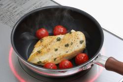 Chảo chống dính siêu nhẹ đáy từ Teflon Ø24cm_4