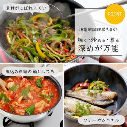 Chảo chống dính siêu nhẹ đáy từ Teflon Ø26cm_13