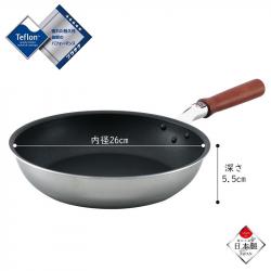 Chảo chống dính siêu nhẹ đáy từ Teflon Ø26cm_15