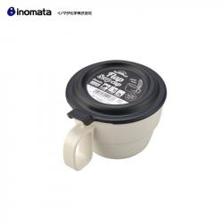 Cốc súp có nắp Inomata 300ml - Màu trắng_2