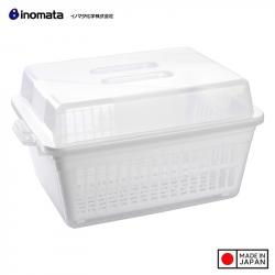 Hộp bảo quản bát, đĩa có nắp INO size M_A