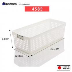 Rổ nhựa đa dụng Inomata size SS - Màu nâu_2
