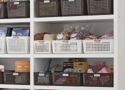 Rổ nhựa đa dụng Inomata size SS - Màu trắng_6