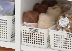 Rổ nhựa đa dụng Inomata size SS - Màu trắng_5