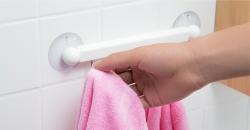 Thanh nhựa 4 móc treo đồ núm hít chân không - New_4