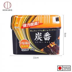 Sáp khử mùi tủ giày - than hoạt tính Kokubo 150g_12