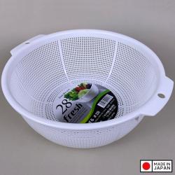 Rổ nhựa tròn Fresh Ø28cm - Màu trắng_5