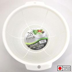 Rổ nhựa tròn Fresh Ø28cm - Màu trắng_2