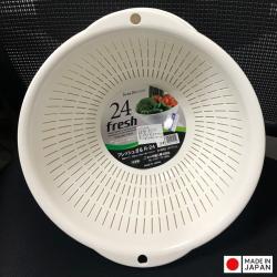 Rổ nhựa tròn Sanada Seiko Ø24cm - Màu xanh_4