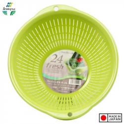Rổ nhựa tròn Sanada Seiko Ø24cm - Màu xanh_3